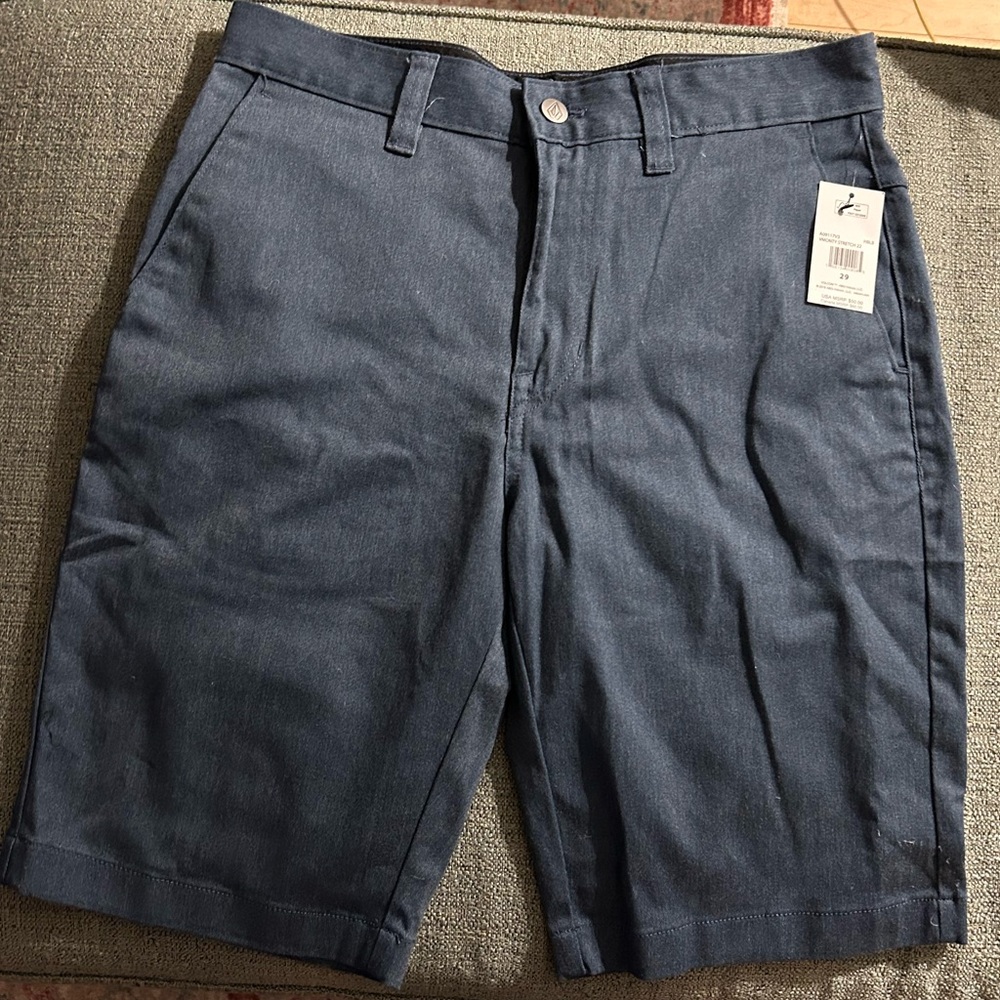 Volcom Dress Shorts NWT Vmonty Stretch